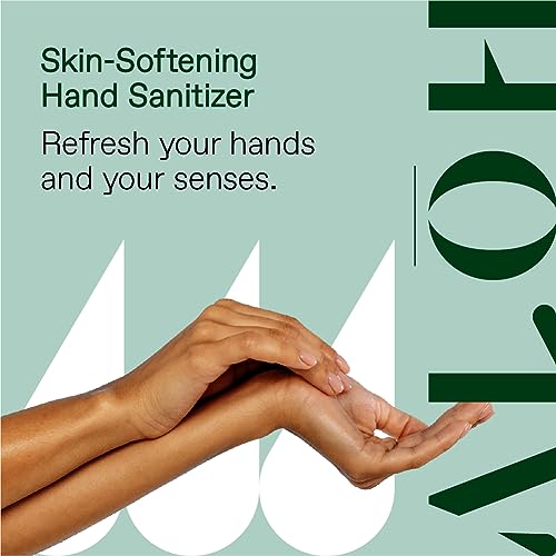 ALΕH Sanitizing Hand Gel 2-pack | Peppermint Eucalyptus + Aloe | 70% Alcohol Hydrating Hand Sanitizer Gel with Essential Oil, for Kids & Adults | 8oz Bottle (Set of 2) - color: Peppermint Eucalyptus + Aloe (2 Pack)