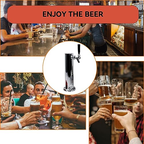 BACOENG Standard Tower Kegerator No Tank Beer Conversion Kit