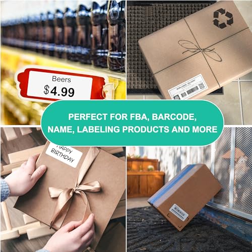 L LIKED Printable Address Labels, 1" x 2-5/8", 3,000 Stickers, 30 per Sheet, Mailing Labels for Envelopes (100 Sheets) - size: 100 Sheets