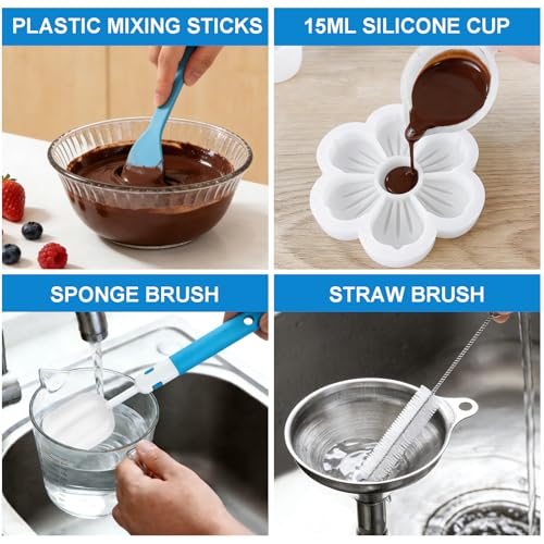 Measuring Cups and Spoons Set 35 Pcs, 11 Stainless Steel Nesting Measuring Spoons and Cups with 12 Measuring Cups, 3 Funnel, 3 Brush, 5 Spoons, 1 Ruler, Measuring Cup Set for Kitchen Baking Liquid Dry - color: 35 Piece