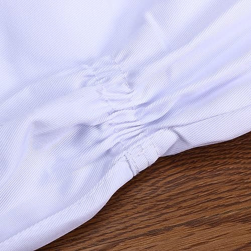 Full Body Beekeeping Suit Veil Men Beekeeping Suit for Protection XXL White