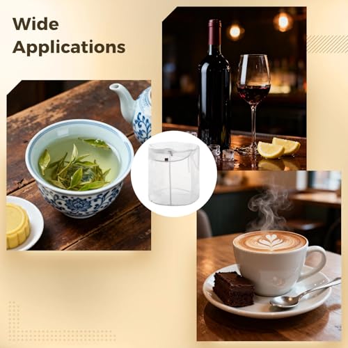 2 Pcs Nylon Filter Bags, 2 Gallon, 220 Micron Fine Mesh Strainer Bag, Reusable Food-Safe Liquid Filter Bag, All-Purpose Filter Bag for Home Brew, Paint, Aquarium