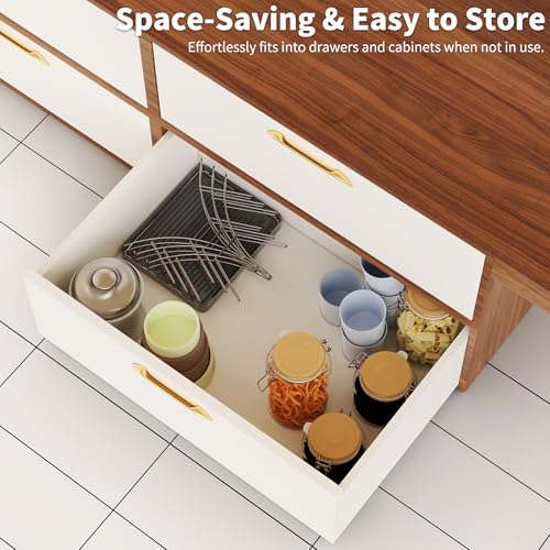 Baby Bottle Drying Rack, Space Saving Bottle Drying Tree Rack with Drainboard for Cups, Mugs and Glass, Sports Bottle, Holds Up to 15 Baby Bottles ,Foldable,Stainless Steel,