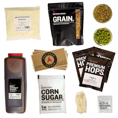 Northern Brewer - Ultimate Craft Brewery in a Box - Stainless Steel Beer Making Starter Kit for 5 Gallon Batches (Fresh Squished IPA)