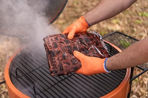 Oklahoma Joe’s Peach Butcher Paper – 18‑in x 100‑ft Roll, Made in USA, Heat‑Resistant & Breathable BBQ Wrapping Paper for Smoking Meats - size: 18-in x 100-ft