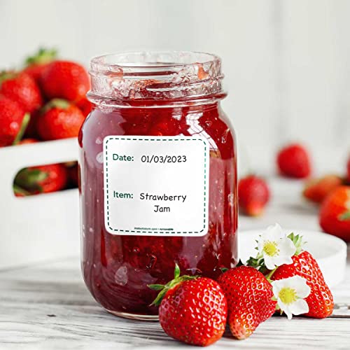 Dissolvable 2 x 2 Home Labeling Label, 200 Total per Roll