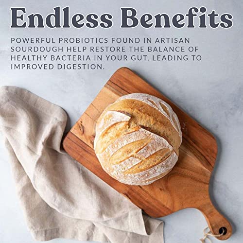 Cultures for Health Whole Wheat Sourdough Starter, Bread Lame, & Starter Jar Kit Bundle | Essential Baking Supplies for Homemade Bread | DIY Breadmaking Kit