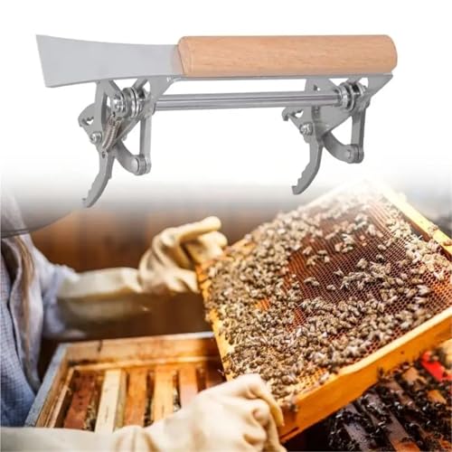 Beehive Frame Holder Professional Beekeeping Clip Bees Hives Frame Holder Beekeeper Tool Hives Frame Clip Bees Frame Holder Frame Accessories for Beekeeper Beekeeping