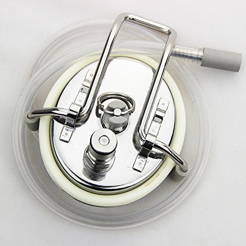 UP100 Homebrew Cornelius Style Keg Carbonation Lid Kit With 0.5 Micron Diffusion Stone
