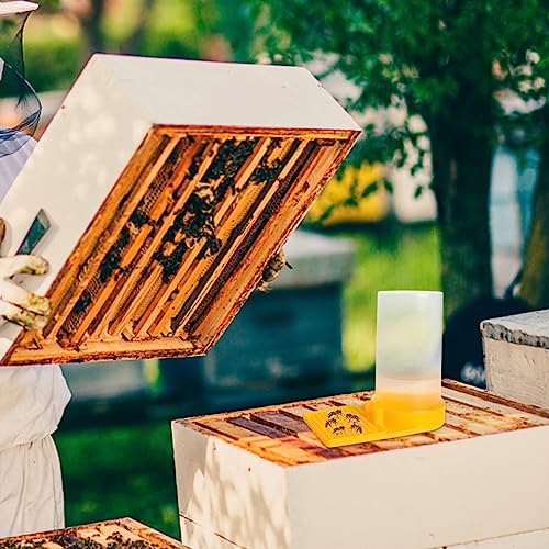 3 PCS Bee Water Feeder, Honey Beehive Beekeeping Entrance Feeder, Outdoor Beehive Beekeeping Water Station for Garden, Balcony (3 PCS)
