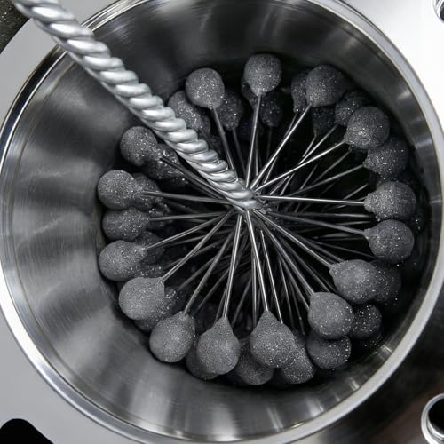 Garhgi 3 Inch (76.2mm) Cylinder Hone Tool Brush with 240 Grit SC Balls | For Hydraulics Automotive Motorcycle Engine Brake Rotors Piston Rings Cam Bearings Crosshatching Deglazing Deburring - size: 3.000"(76.2mm), style: 240 Grit