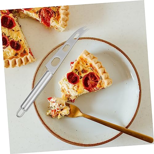 MERRYHAPY 2pcs Stainless Steel Cheese Knife Cheese Spatula for Baking Butter and Use Lightweight Kitchen Tool Dishwasher Safe Resistant Design