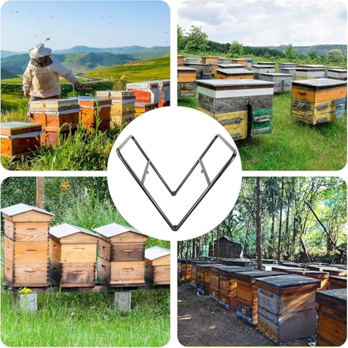 Beekeeping Hive Mover for 10 Frame Bee Hives Boxes, Hive Carrier Suitable for Deep/Medium Shallow Superbox, Bee Hives Boxes Starter Kit Beekeeping