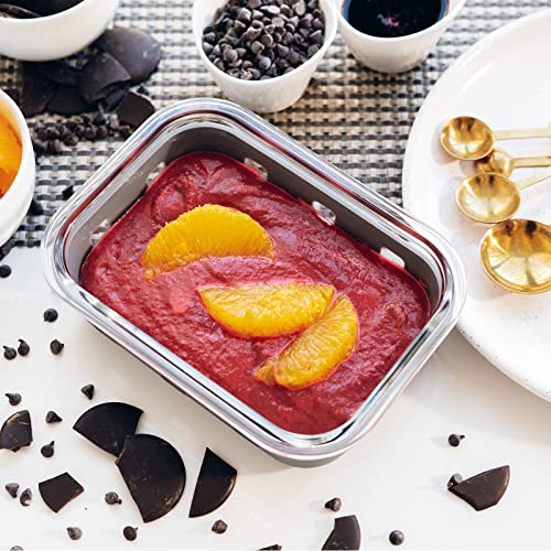 GENICOOK Glass Meal Prep Containers 5-Pack With Glass Lids & Steam Vent, 35 Oz / 4.4 Cups Leakproof Airtight Food Storage Containers, Borosilicate Glass, Microwave And Dishwasher Safe, Bpa-Free - color: Grand Five-Color