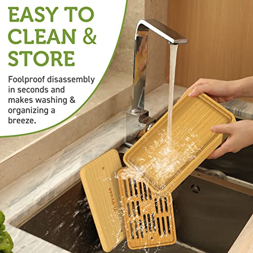 Bamboo Tofu Press, Built in Tofu Strainer and Drip Tray with Cheesecloth- Easily Remove Water from Tofu, Tofu Drainer, Fit for Tofu Size 16oz, Great Gift for Tofu Lover - size: Fit for 8-16oz Tofu