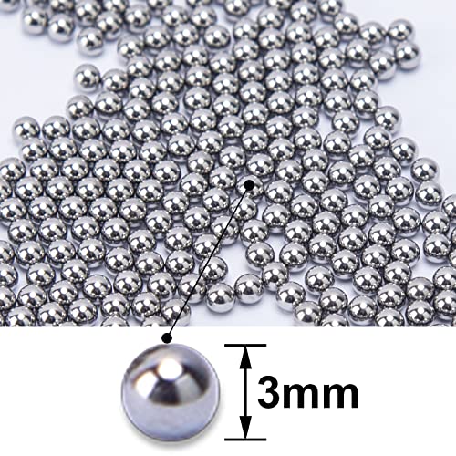 1500 PCS Metal Cleaning Beads Reusable Decanter Beads for Glass Bottles, 304 Stainless Steel Water Bottle Cleaner Balls 3mm Wine Glass Cleaning Beads for Decanters Vases Carafes, Wine Accessories - style: 1500pc Beads for Decanter