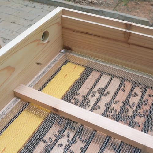 2Pcs Bee Hive Winter Quilt Box, Langstroth Overwintering Beehive Quilt Box for Bees Winter (8 Frame) - size: 8 Frame