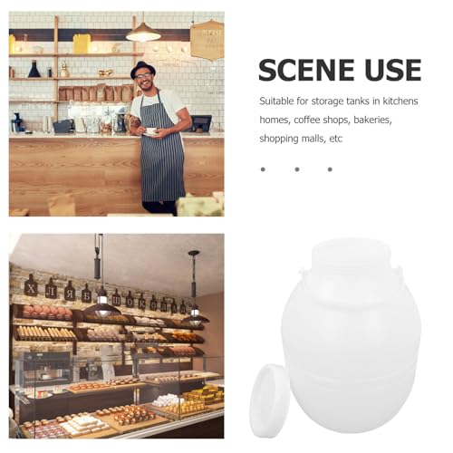 Didiseaon Airtight Fermentation Storage Container with Lid for Kimchi Sauerkraut Kitchen Pantry Organization Hdpe Food Jar