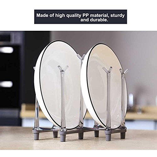Marbrasse Retractable Cup Drying Rack, Drinking Glass and Sports Bottle Drainer Stand, Plastic Bag Dryer with Non-Slip Bottom for Kitchen Countertop - color: 1p