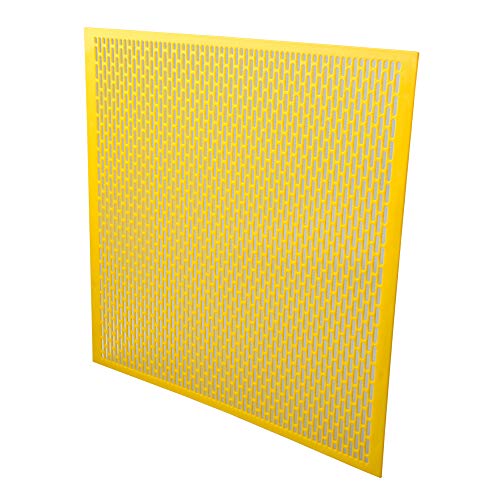 12PCS Plastic Queen Excluder for 10 Frame Beehive - Smooth Edges No Harm to Bees' Wings, Bee Separator to Keep Queen Out of Honey Boxes, Essential Beekeeping Supplies for Beekeepers 20x16"