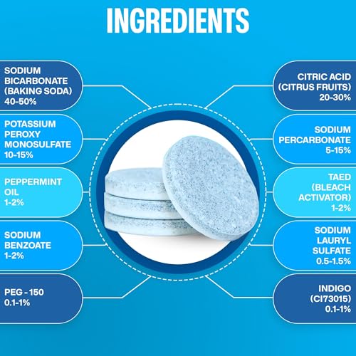 Sudstainables Water Bottle Cleaning Tablets – 36-Pack | Chlorine-Free & Odor-Control Formula | Water Bottle Cleaner, Flasks, Hydration Packs & Travel Mugs | Washer Tablets for Home, Hiking & Camping