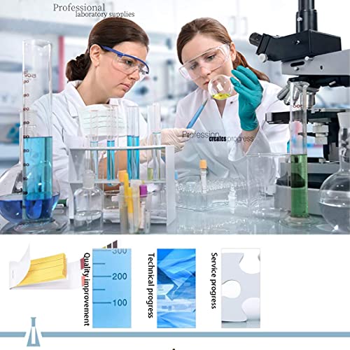 Utoolmart 320Pcs pH Test Strips 1-14 Full Range 4 Pack | Simple Color Chart, Multi-Sample Litmus Test Paper pH Testing Strips for Water, Saliva, Urine, Soil, Drinks, Labs and Pools