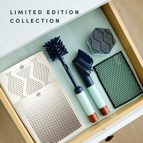 Brite by Scotch-Brite Limited Edition 2-in-1 Straw & BottleBrush Set, Sleek and Stylish Bottle Cleaner Brush with 360-Degree Bristles and Hidden StrawBrush (Pack of 6) - size: Pack of 6