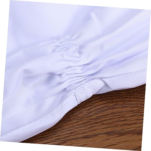 Beekeeping Costume Full Body Suit Veil Professional Beekeeper Outfit Size XXL White