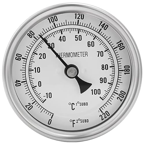 HomeBrewStuff Inline Thermometer for Wort Chiller and Kettles