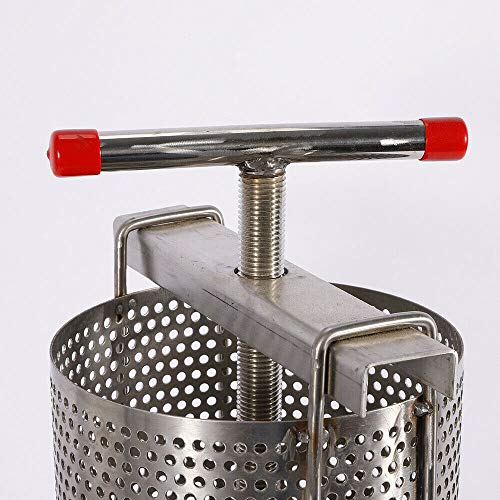 Manual Honey Press Extractor Household Honey Press Mesh Tool Stainless Steel Mesh Wax Press Beekeeping Tool