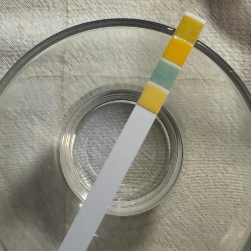 100 Strips Plastic pH Test Strips, Universal Application Ph 0-14 Range Soap, Saliva, Urine, Food, Liquids, Water with Soil Testing, Lab Monitoring & etc