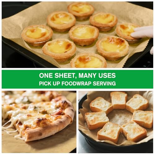 EcoDispose Precut POP UP Deli Paper Sheet Pack of 200, Interfolded Heavy Paper for Food Wrap and Serving (12" x 10-1/2", Kraft) - color: Kraft, size: 12“x10.5”inch