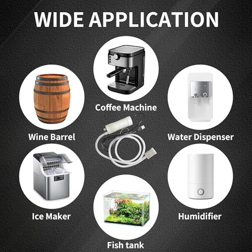 USB Electric Auto-Siphon Self-Priming Pump– Compatible with Most Home Brew Systems, Food Grade 5V Portable Transfer Pump with 6.5FT Hose, 2L/min Low Noise, Wine, Kombucha & Beverages