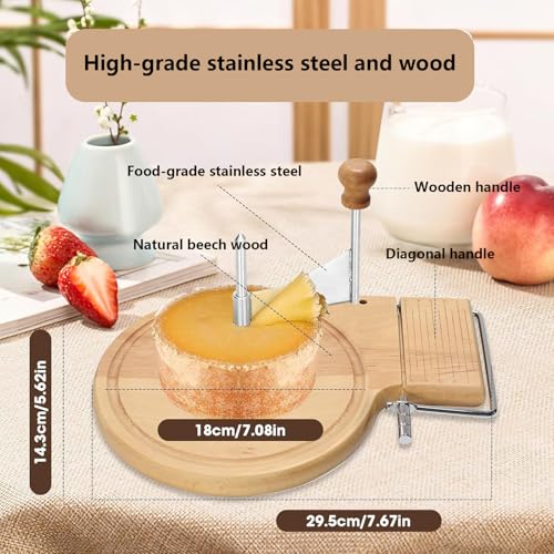 Adjustable Stainless Steel Cheese Slicer - Flower Maker & Curler for Cheese Wheels, Butter & Chocolate - Essential Kitchen Tool for Cheese Lovers