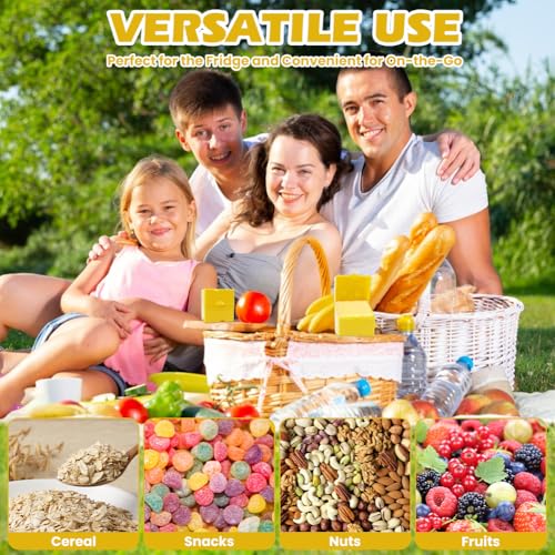 2PCS Sliced Cheese Storage Container, Airtight Lid, Stackable,4in | Durable ABS, Freshness Keeper Lid, Stackable Fridge Organizer, Dishwasher Safe,Each 3.15 x 3.94 x 4.13 In