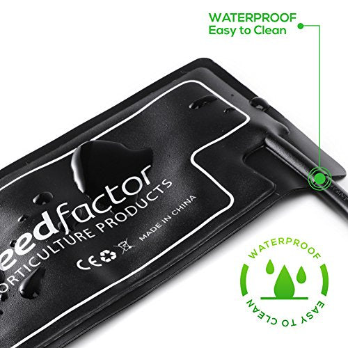 MET Certified Seedling Heat Mat, Seedfactor Waterproof Durable Germination Station Heat Mat, Warm Hydroponic Heating Pad for Indoor Home Gardening Seed Starter(3.5" X 21") - size: 1 Pack-3.5" X 21"