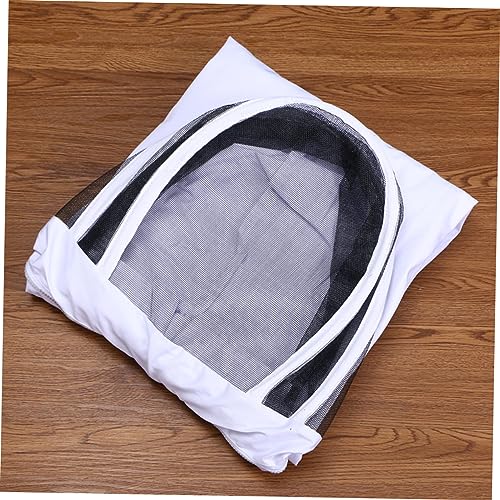 SUPVOX Professional Beekeeper Suit Ventilated Jacket Protection Suit Full Body Removable Veil XXL