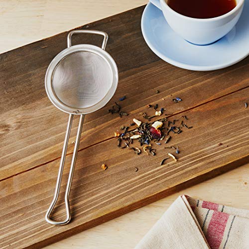 Küchenprofi Heavy Duty Fine Mesh Stainless Steel 3-Inch Classic Strainer, Metallic - size: 3-Inch