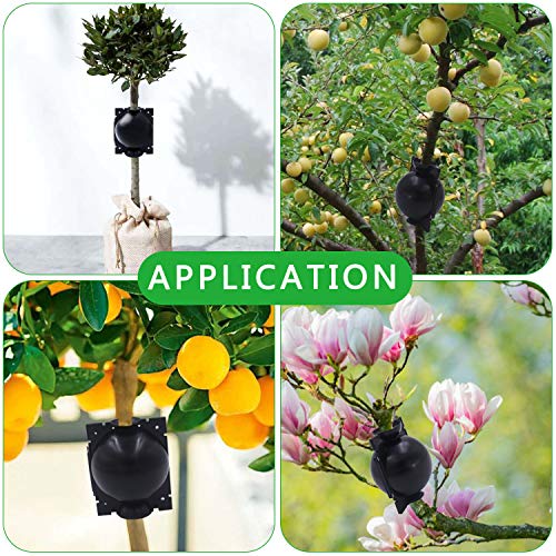Tanzfrosch 10 Pack Tree Root Growing Box, Rooting Ball Grafting Tools, Reusable High Pressure Tree Rooter Air Layering Propagation Kit Propagator Pot Rooting Device for Trees Flowers - size: 10 pack