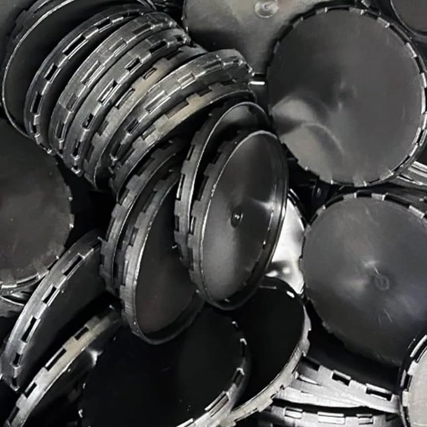 Generic 50 Pack of keg caps (Black), American Sankey - color: Black
