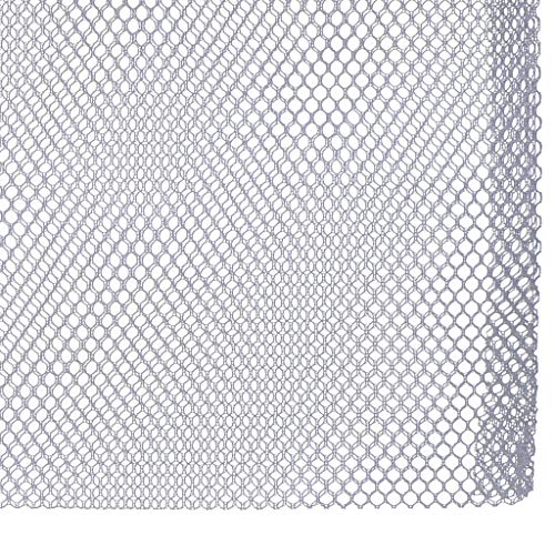 ALEGI Aquarium Mesh Bags Large Filter Media Bags, 17.8" by 13.5", 4pcs | Plastic Zipper, White Net Bags, For Bio Balls & Ammonia Remover