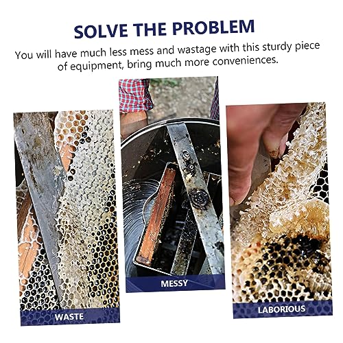 Hive Tool Honey Scraper Beekeeper Honeycomb Shovel Uncapping Fork Stainless Steel Beekeeping Tool