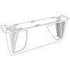 Pierco 9 5/8 Deep Frame Feeder | 1 Gallon - with Cap & Ladder