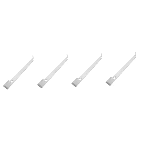 BESPORTBLE 4pcs Stainless Steel Beehive Scraper Tool Curved Multi-Functional Frame Lifter Essential Beekeeping Equipment for Hive Maintenance and Cleaning