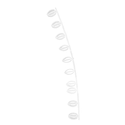 10 Pack Beekeeping Spacers Bee Hive Frame Spacing Strip Clip for Beehive Boxes Plastic Frame Spacer Tool