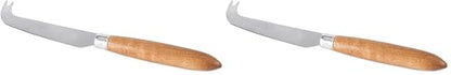 Twine Hard Cheese Knife, Cheese Cutting Knife, Cheese Cutter, Cheese Accessories, Charcuterie Boards Accessories, Set of 1 (Pack of 2) - size: 4.3" (Pack of 2)