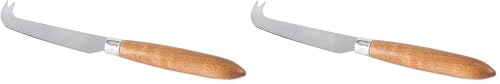 Twine Hard Cheese Knife, Cheese Cutting Knife, Cheese Cutter, Cheese Accessories, Charcuterie Boards Accessories, Set of 1 (Pack of 2) - size: 4.3" (Pack of 2)