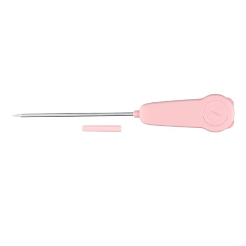 Digital Food Thermometer for Cooking, Baking, Candy, Meat & Baby Food - Read Kitchen Tool with Food-Safe Probe, Pink or Green(Pink)