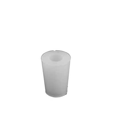 Reusable Silicone Hollow Conical Wine Stopper, Alkali Resistant Glass Bottle Stopper Wide Mouth Tube Stopper(1) - size: 1