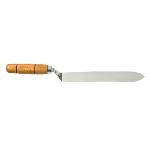 ARTIBETTER Stainless Steel Beekeeping Uncapping Cutter with Wooden Handle, Double Flat Cut Honey Scraper Tool for Efficient Honey Extraction in Home Apiary Random Color